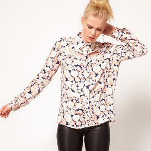 NWOT | MINKPINK When Doves Cry Cutout Blouse